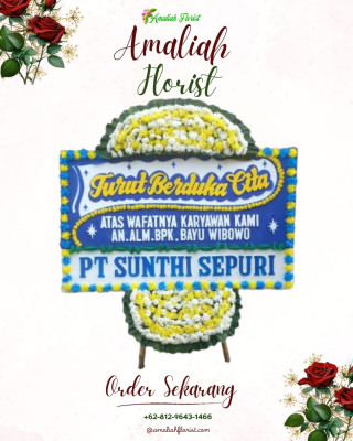 Papan Bunga Duka di Jaticempaka