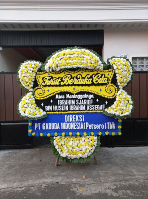 Papan Bunga Duka di Jaticempaka