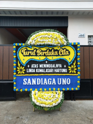Papan Bunga Duka di Jaticempaka