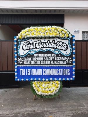 Papan Bunga Duka di Jaticempaka